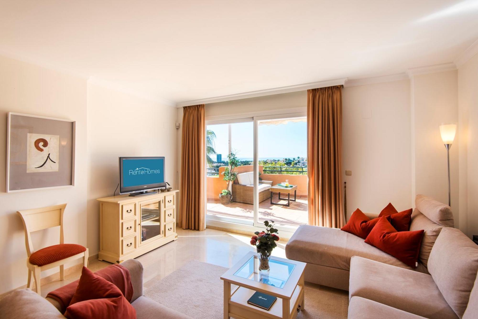 Rentandhomes Penthouse Elviria Golf Marbella Esterno foto