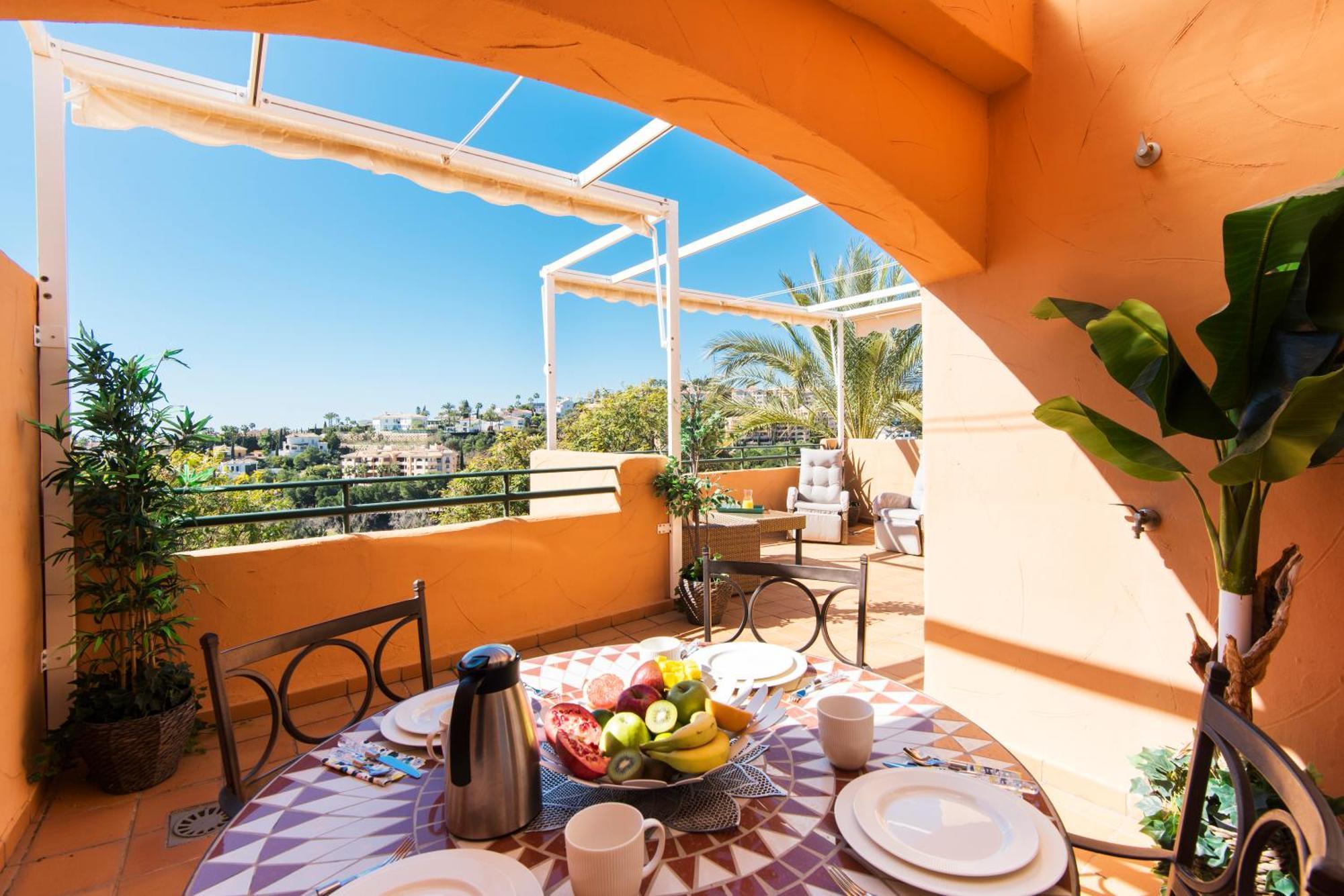 Rentandhomes Penthouse Elviria Golf Marbella Esterno foto