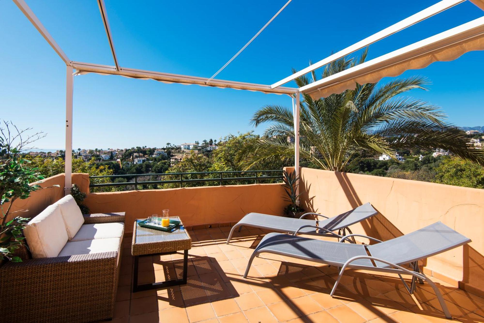 Rentandhomes Penthouse Elviria Golf Marbella Esterno foto