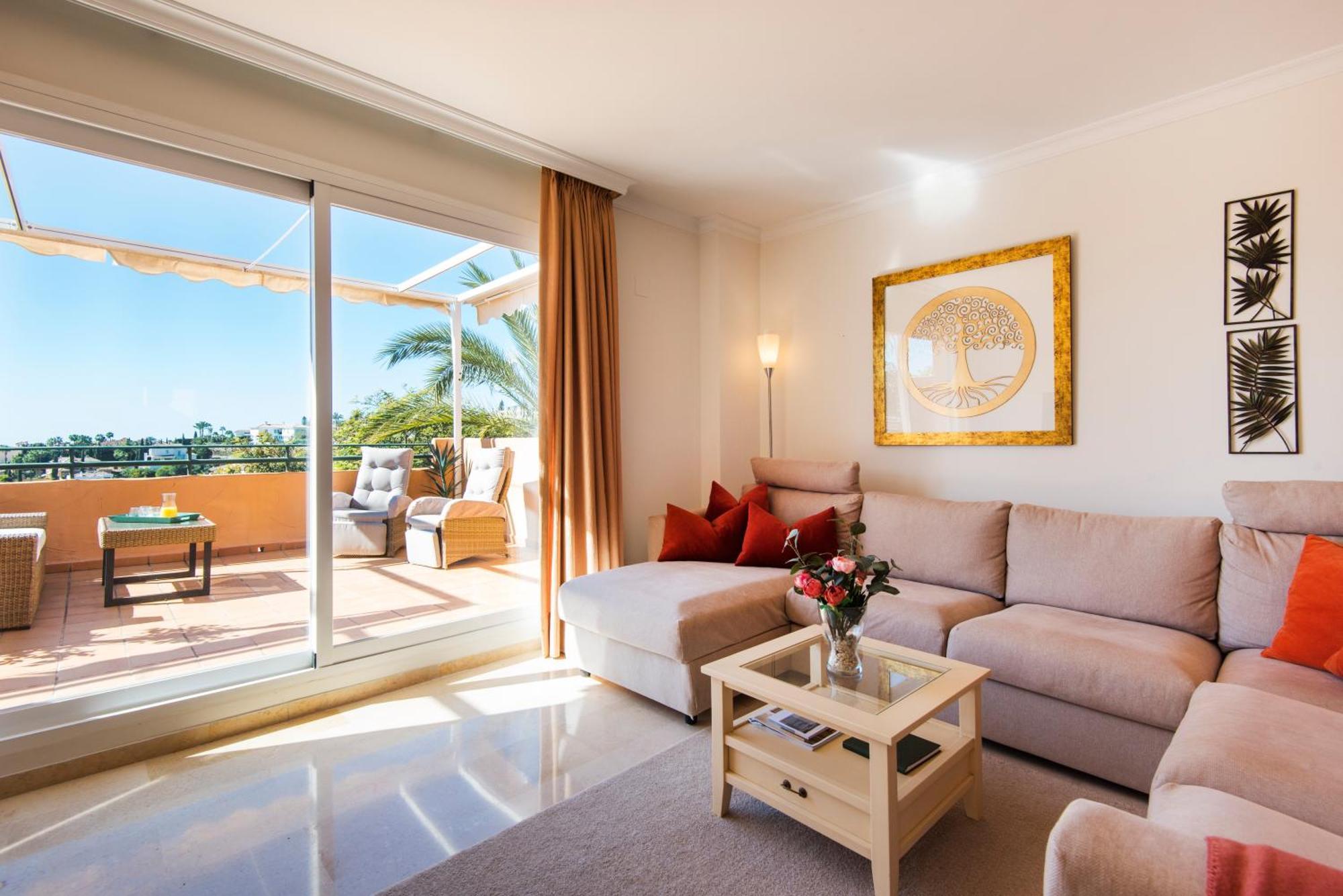 Rentandhomes Penthouse Elviria Golf Marbella Esterno foto